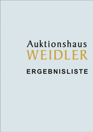 Ergebnisliste 1870. Auktion