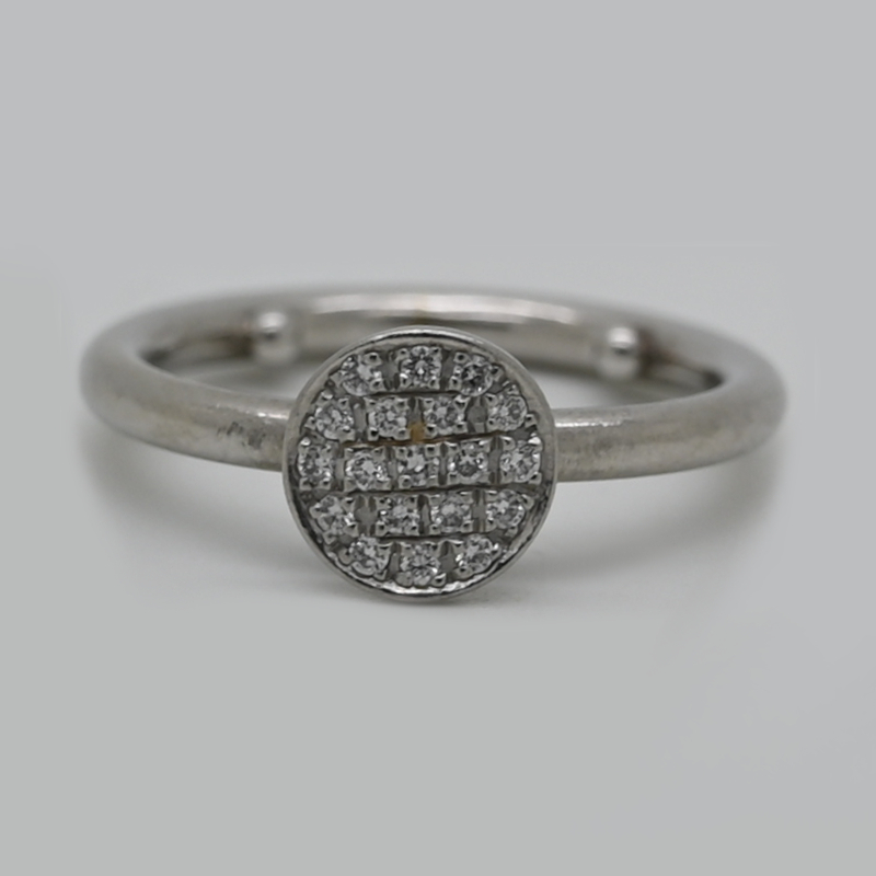 Platinring mit Brillanten – Nr. 307