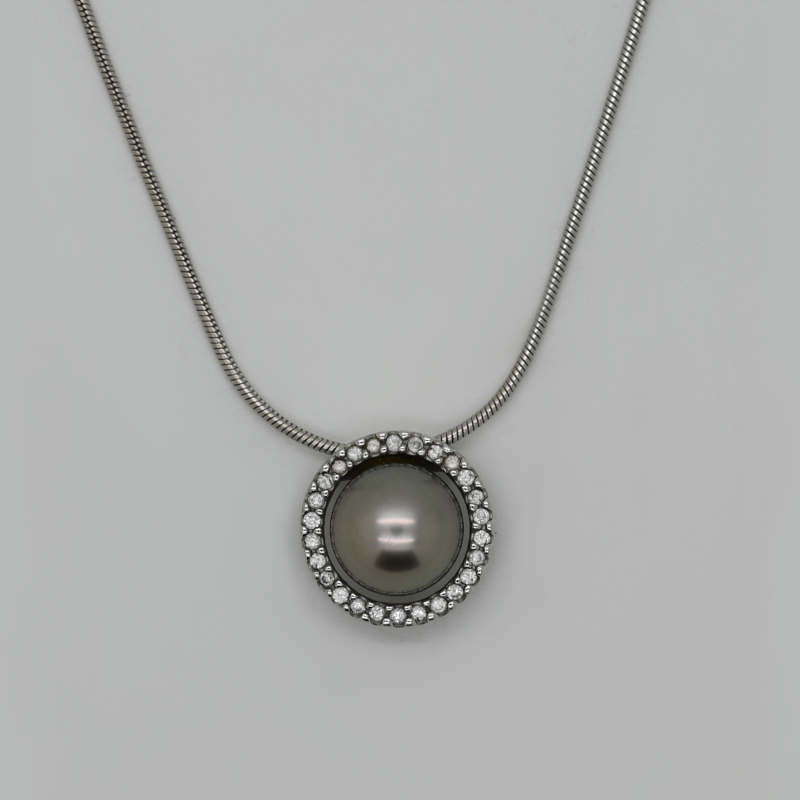 Collier FBM Weißgold 14ct.