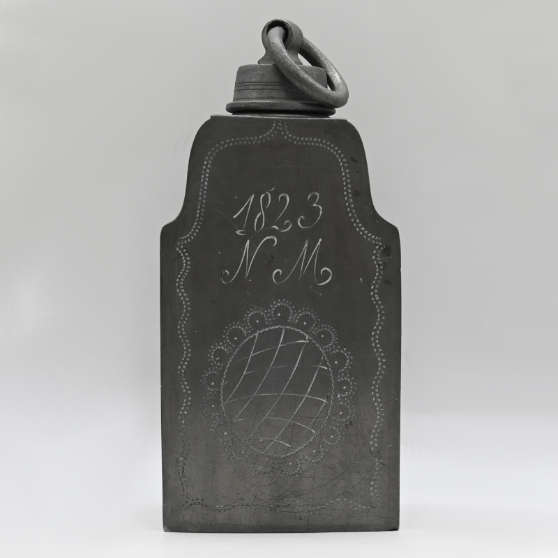 Zinnflasche