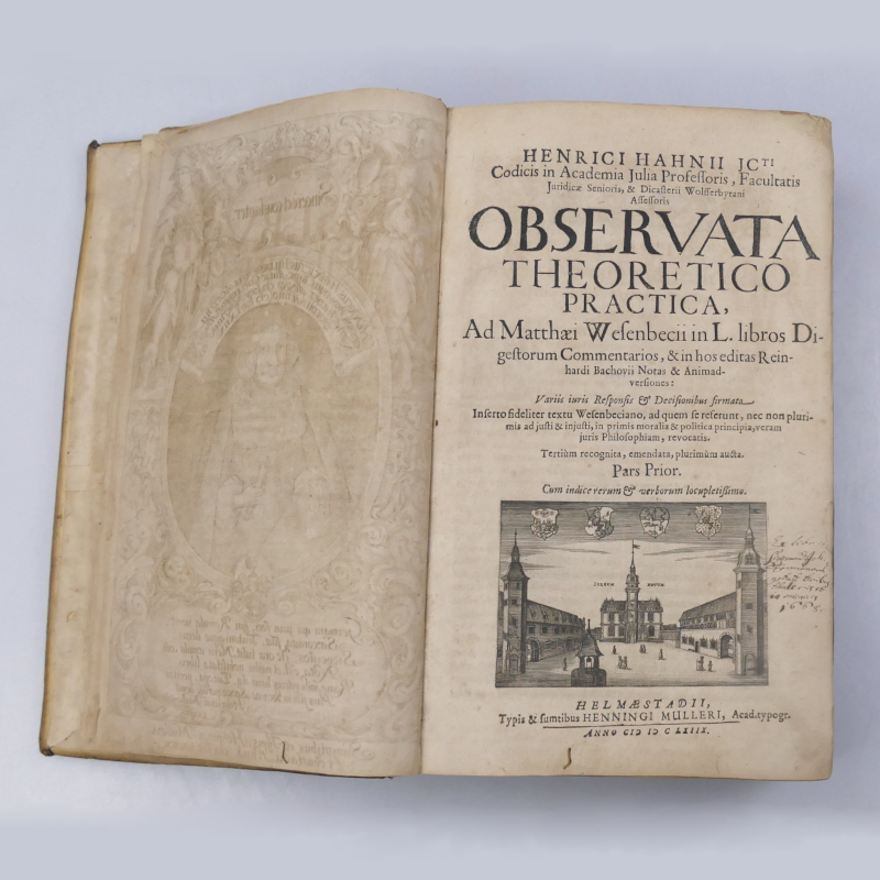 Buch „Observata Theoretico-Practica“