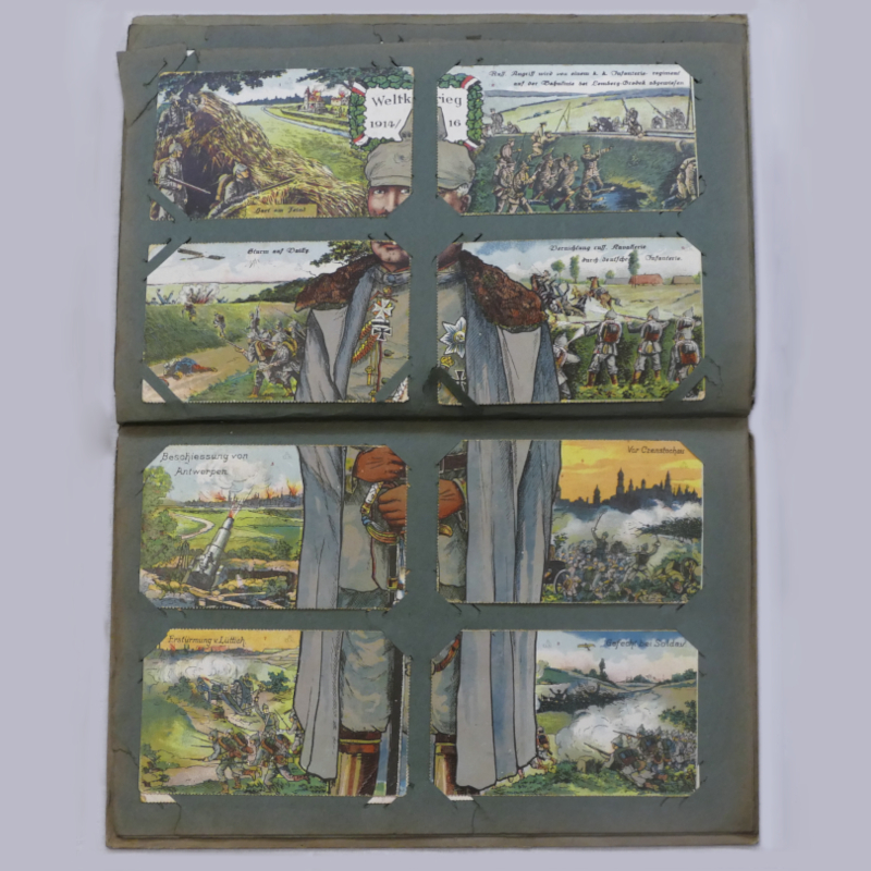 Postkartenalbum Anf. 20. Jh.