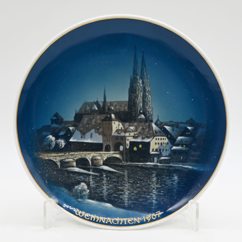 Wandteller – Weihnachten in Regensburg