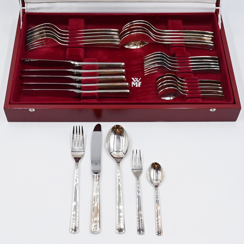 Tafelbesteck WMF für 12 Personen Silber 900 „Artis“